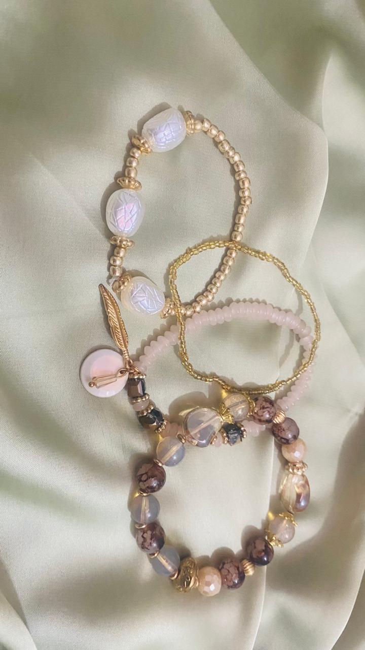 Brown Bracelet Set